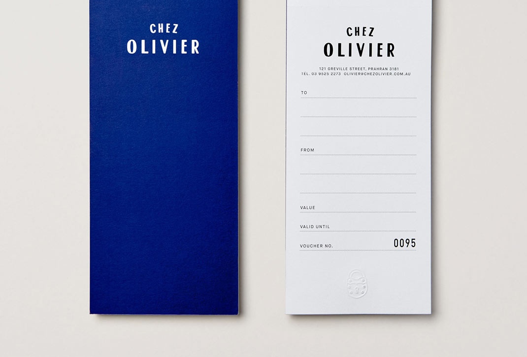 Chez Olivier酒館logo設計及VI形象設計 酒館logo設計